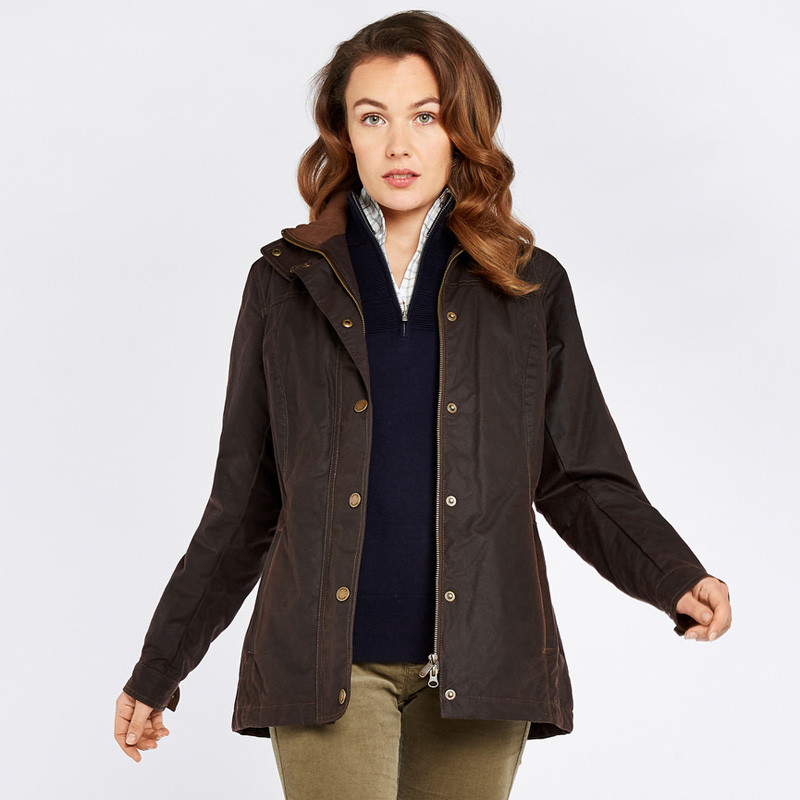 Veste en coton ciré Mountrath Dubarry