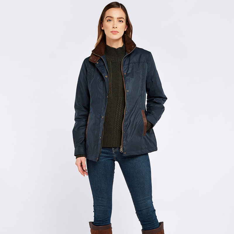 Veste en coton ciré Mountrath Dubarry