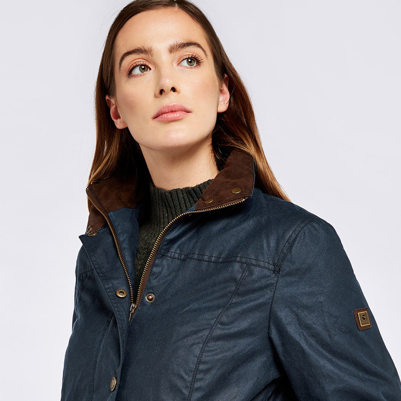 Veste en coton ciré Mountrath Dubarry