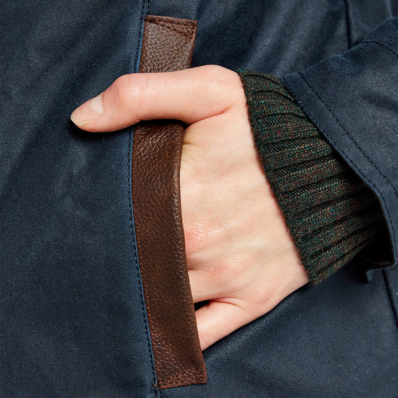 Veste en coton ciré Mountrath Dubarry