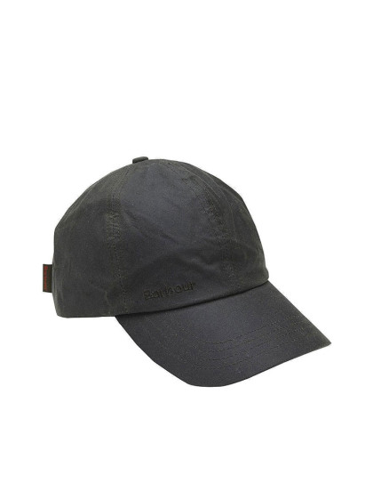 Casquette Wax Barbour sauge 1