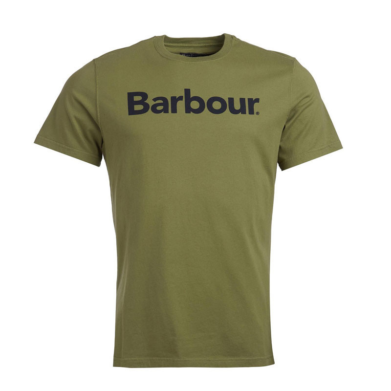T-shirt Logo Tee Barbour olive 1