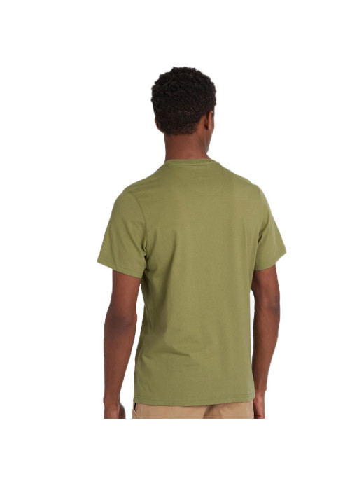 T-shirt Logo Tee Barbour olive 3