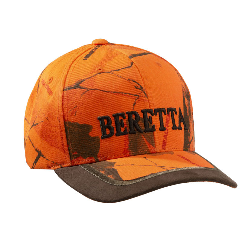 Casquette camouflage orange Beretta