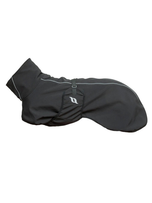 Manteau chien Nella Back On Track noir Manteau chien Nella Back On Track noir