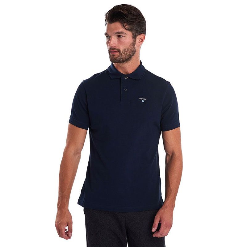 T-shirt tartan piqué Barbour
