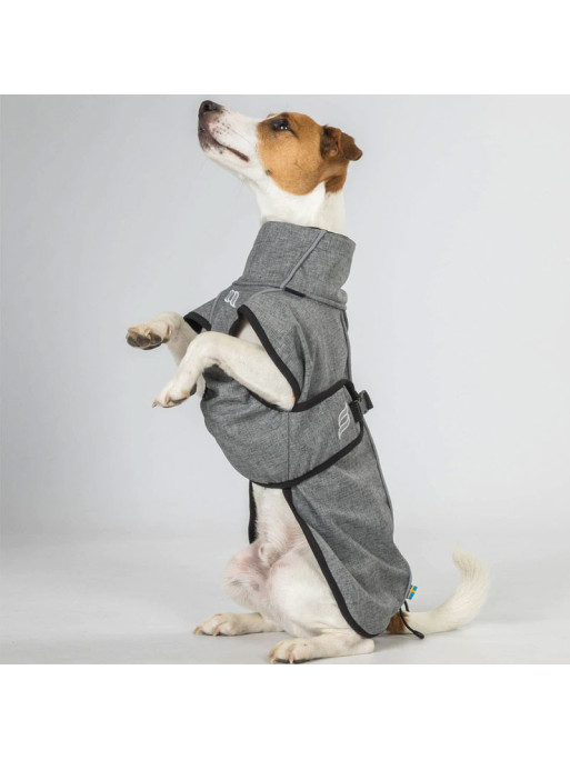 Manteau chien bark Back On Track gris 2