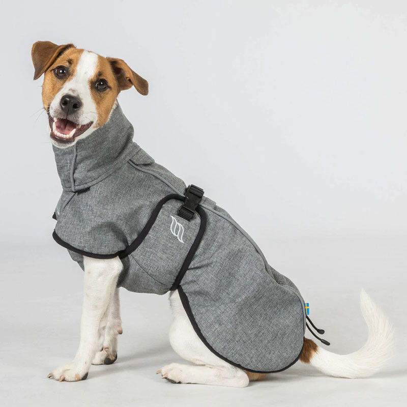 Manteau chien bark Back On Track gris 1