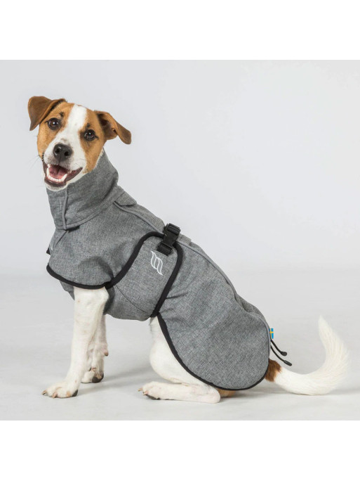 Manteau chien bark Back On Track gris 1 Manteau chien bark Back On Track gris 1