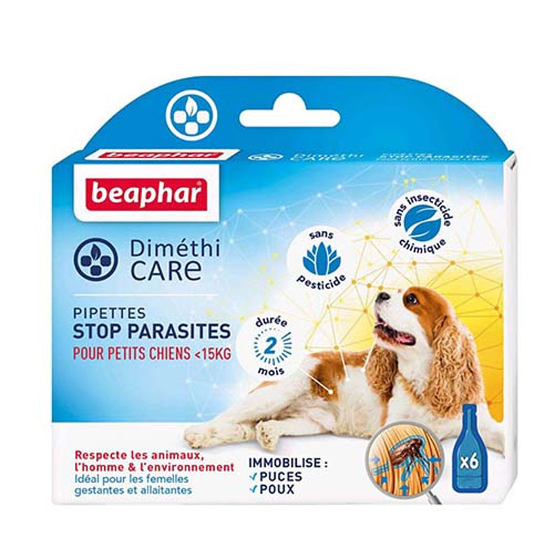 Pipettes antiparasitaires Diméthicare chien Béaphar