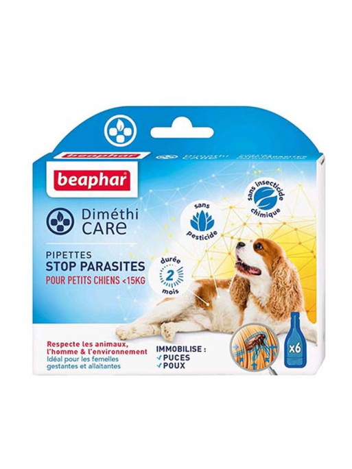 Pipettes antiparasitaires Diméthicare chien Béaphar