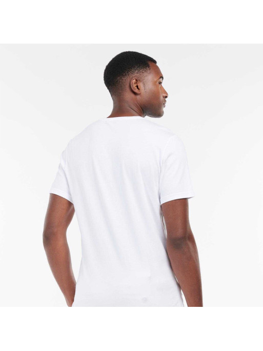 T-shirt Wilfred tee Barbour blanc dos