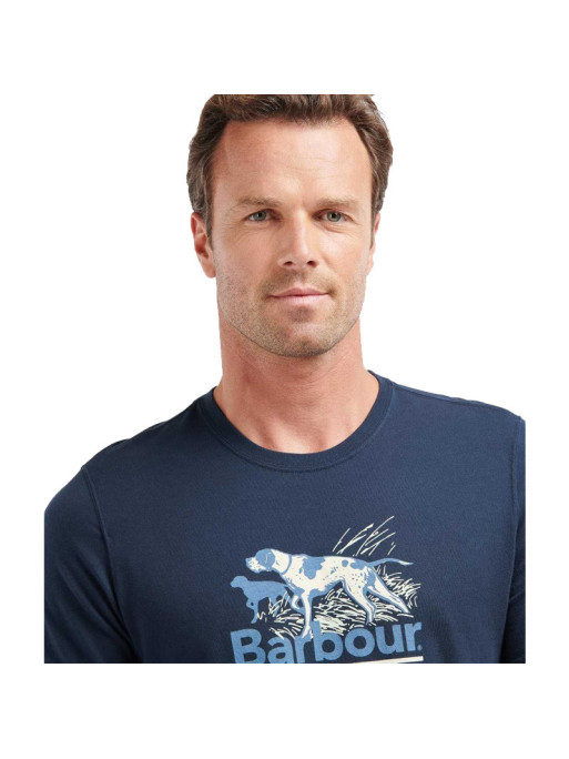 T-shirt Wilfred tee Barbour détails T-shirt Wilfred tee Barbour détails