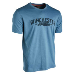 T-shirt Vermont Logo Winchester Bleu