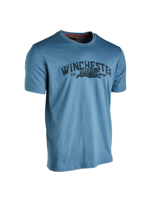 T-shirt Vermont Logo Winchester Bleu