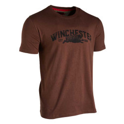 T-shirt Vermont Logo Winchester Brun
