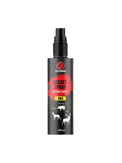 Attractant sanglier à l'anis Secret Spray Black Fire