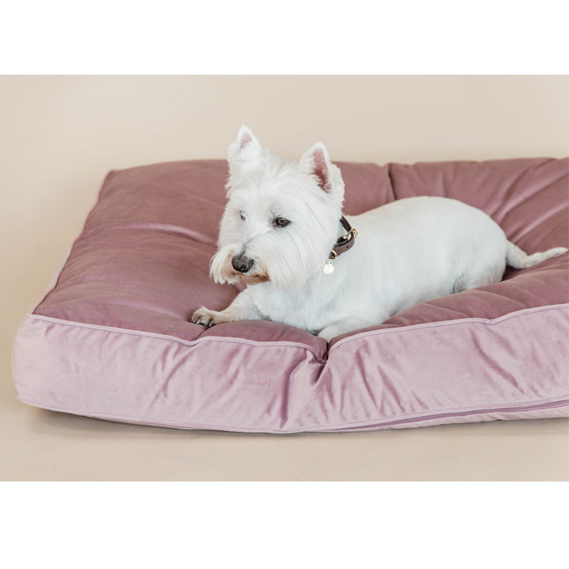 Matelas pour chien Velvet Kentucky rose 3