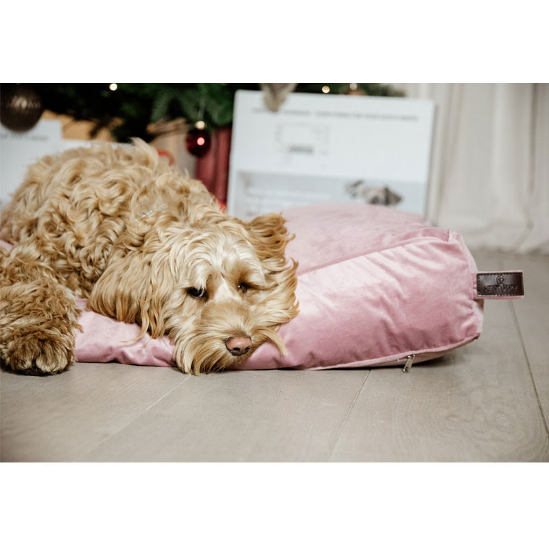 Matelas pour chien Velvet Kentucky rose 2