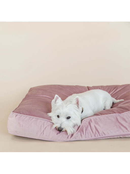 Matelas pour chien Velvet Kentucky rose 4