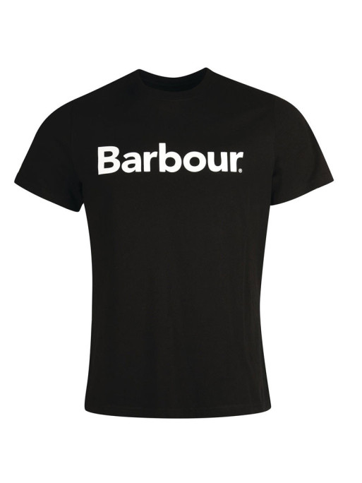 T-shirt Logo Tee Barbour noir T-shirt Logo Tee Barbour noir