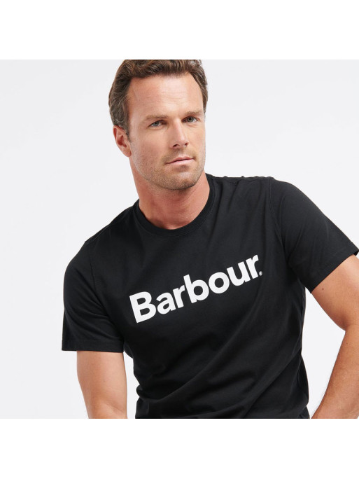 T-shirt Logo Tee Barbour noir 1 T-shirt Logo Tee Barbour noir 1