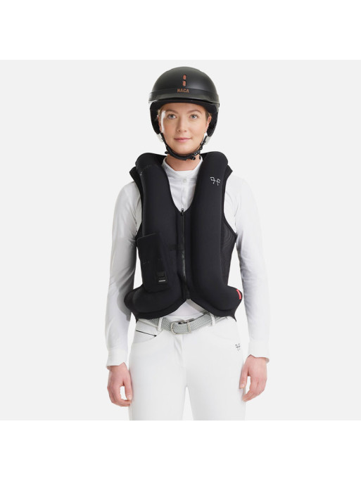 Gilet Airbag Twist'Air Horse Pilot gonflé femme face Gilet Airbag Twist'Air Horse Pilot gonflé femme face