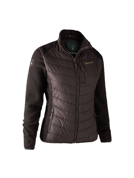 Veste Doudoune Lady Caroline Deerhunter prune Veste Doudoune Lady Caroline Deerhunter prune