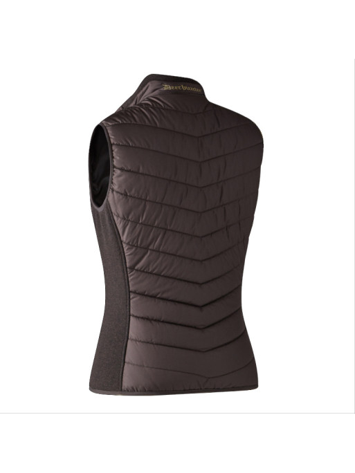 Gilet sans manches matelassé Lady Caroline Deerhunter dos