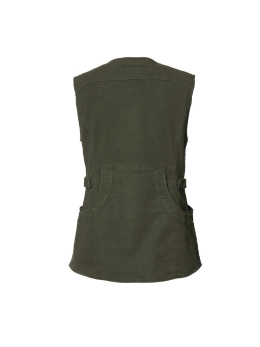 Gilet de chasse pour femme Moleskin Chevalier 2