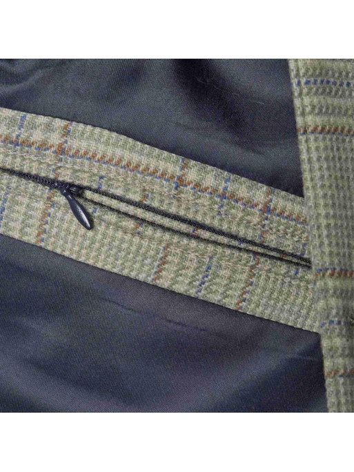 Gilet de chasse Wiston Tweed Chevalier fermeture