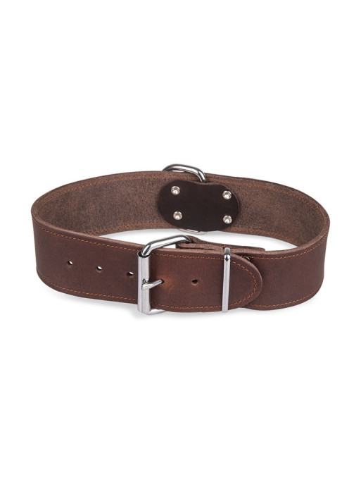 Collier Large cuir huilé 55cmx40mm L Vadigran