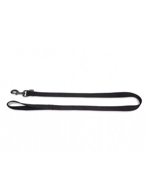 Laisse Classic nylon 120cm x 15mm M Vadigran noir Laisse Classic nylon 120cm x 15mm M Vadigran noir