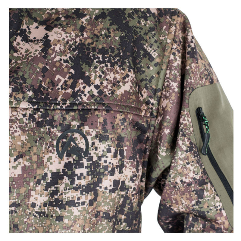 Veste ascent soft-shell dirt camo Ridgeline