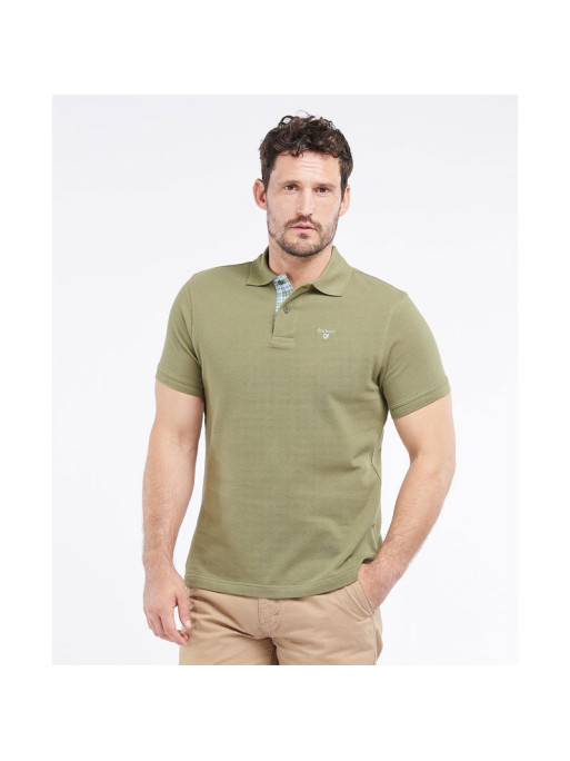 T-shirt tartan piqué Barbour T-shirt tartan piqué Barbour