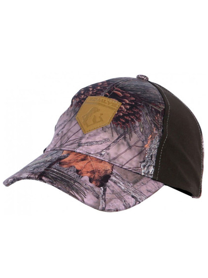 Casquette chaude camo forest/marron Somlys