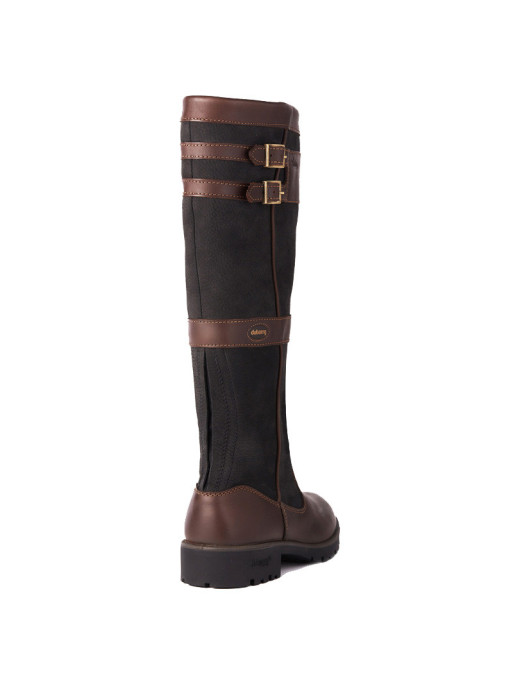 Bottes Longford Dubarry marron / noir 2