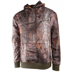 Sweat polaire capuche camouflage forest Treeland