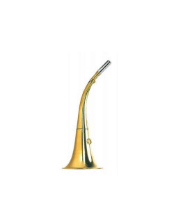 Corne ronde cintrée pavillon 40 cm gros embout 