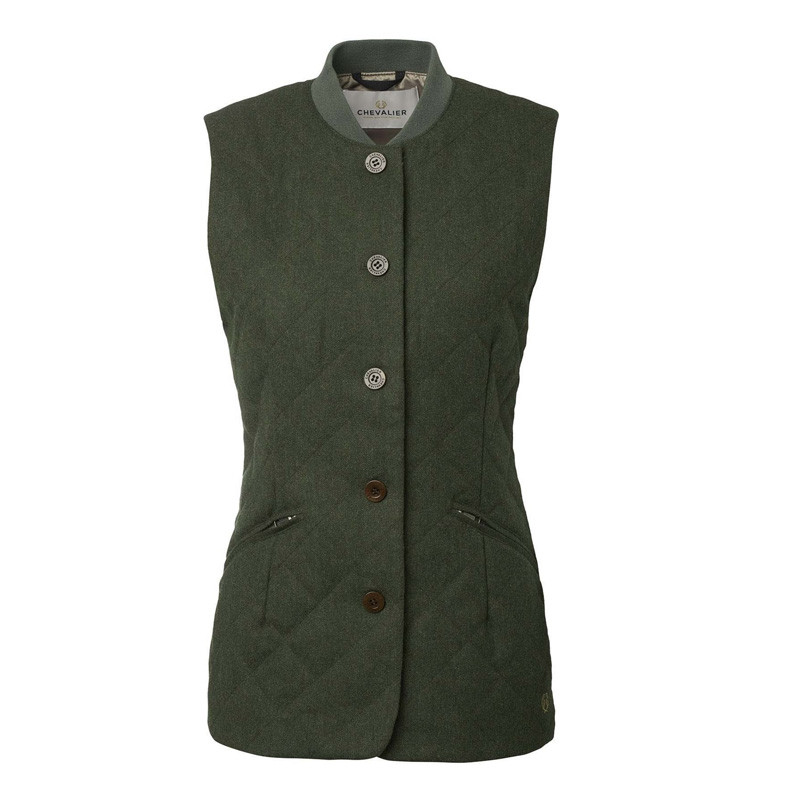 Gilet en tweed Allington pour femmes Chevalier