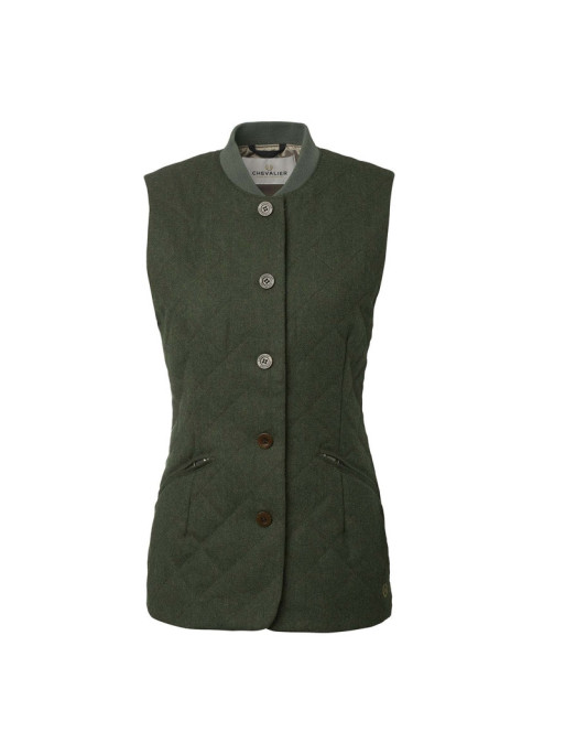 Gilet en tweed Allington pour femmes Chevalier