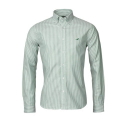 Chemise Eton Stripes Laksen verte