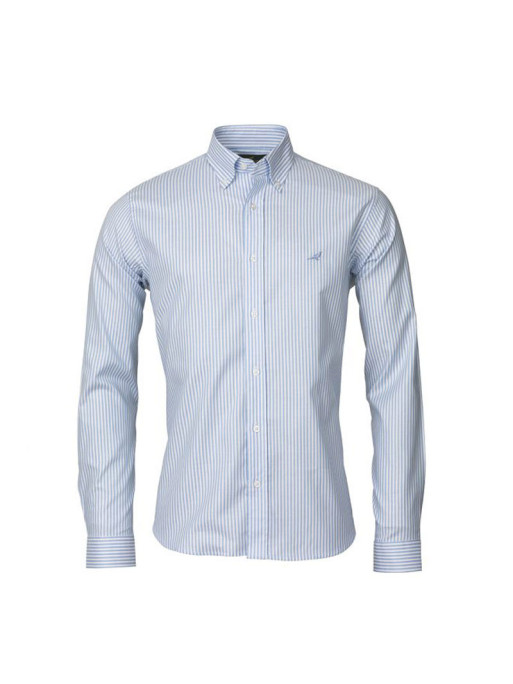 Chemise Eton Stripes Laksen bleue