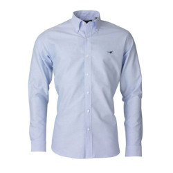 Chemise Harvard Oxford Laksen bleu