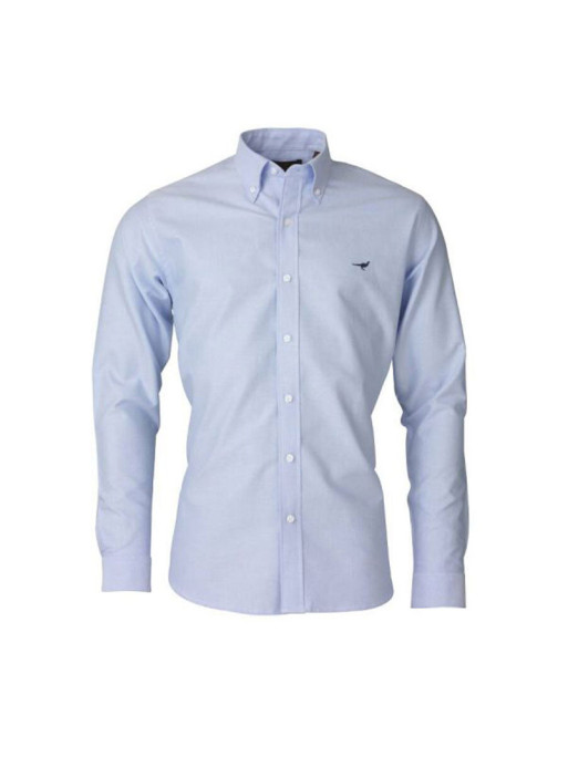 Chemise Harvard Oxford Laksen bleu