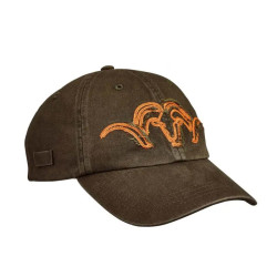 Casquette Embroidered kaki/orange Blaser