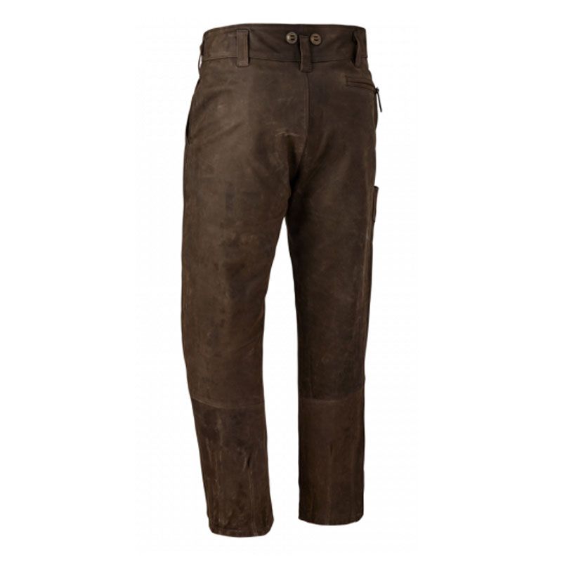 Pantalon de chasse en cuir Strasbourg Deerhunter