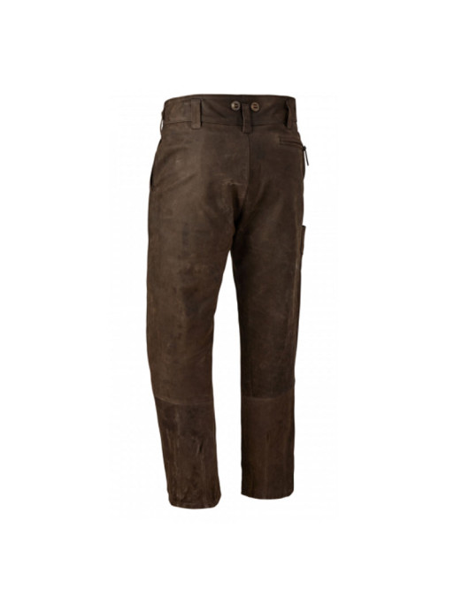 Pantalon de chasse en cuir Strasbourg Deerhunter