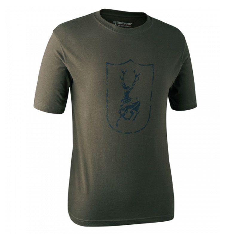 T-shirt manches courtes Logo Deerhunter