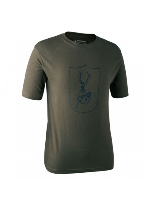 T-shirt manches courtes Logo Deerhunter